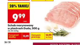 Biedronka Schab marynowany w plastrach Duda oferta