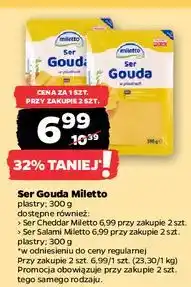 Netto Ser Gouda Miletto w plastrach oferta