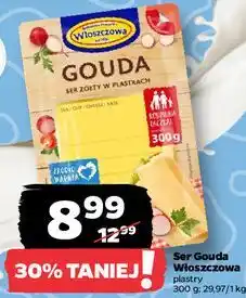 Netto Ser Gouda Włoszczowa plastry oferta