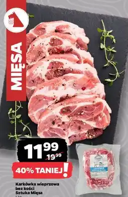 Netto Karkówka wieprzowa Sztuka Mięsa Netto oferta