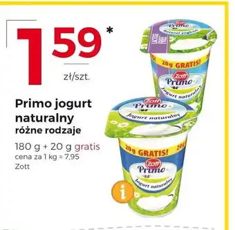 Frac Jogurt naturalny Zott oferta