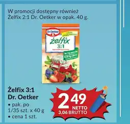 Makro Żelfix Dr. Oetker oferta