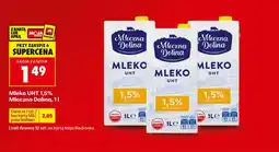 Biedronka Mleko Mleczna Dolina oferta