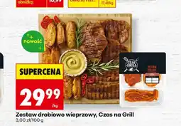 Biedronka Zestaw na grill Czas na grill oferta