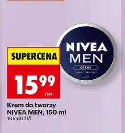 Biedronka Krem do twarzy Nivea oferta