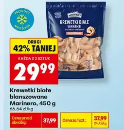 Biedronka Blanszowane krewetki Marinero oferta