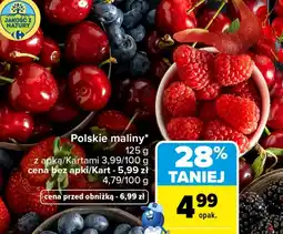 Carrefour Maliny Jakość z natury oferta