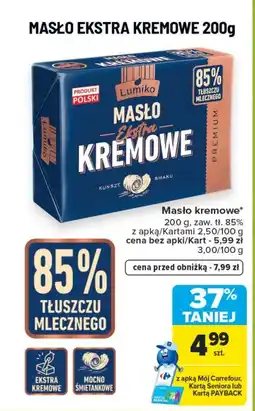 Carrefour Masło Lumiko oferta