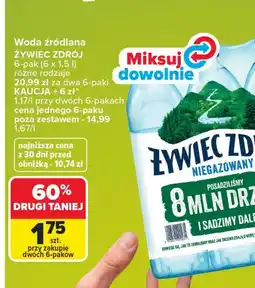Carrefour Market Woda źródlana Żywiec oferta