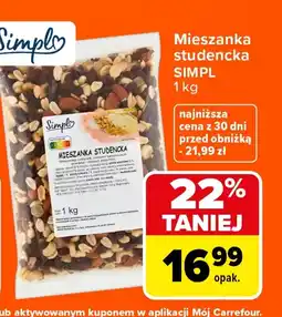 Carrefour Market Mieszanka studencka Simpl oferta