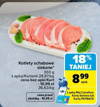 Carrefour Kotlety schabowe Carrefour oferta