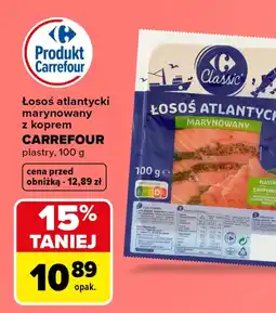 Carrefour Market Łosoś marynowany Carrefour oferta