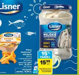 Carrefour Market Filety śledziowe Lisner oferta