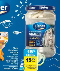 Carrefour Filety śledziowe Lisner oferta
