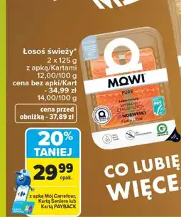 Carrefour Market Łosoś MOWI oferta