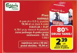 Carrefour Market Piwo Harnaś oferta