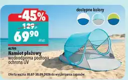 Biedronka Namiot Altus oferta