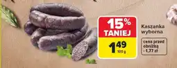 Carrefour Market Kaszanka Wyborna oferta