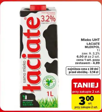 Carrefour Market Mleko Łaciate oferta