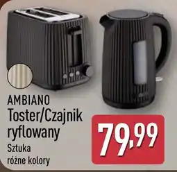 ALDI AMBiano Toster/Czajnik ryflowany oferta