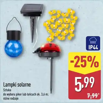 ALDI Lampki solarne oferta