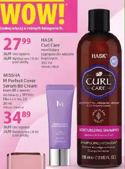Hebe HASK Curl Care nawilżający szampon do włosów kręconych oferta
