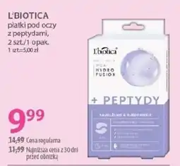 Hebe L'biotica płatki pod oczy z peptydami oferta