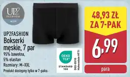 ALDI UP2FASHION Bokserki męskie oferta