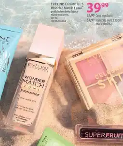 Hebe Eveline Cosmetics Wonder Match Lumi podkład rozświetlający oferta