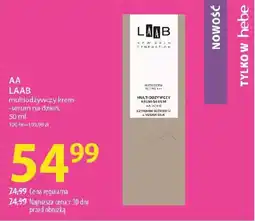 Hebe LAAB multiodżywczy krem-serum na dzień oferta