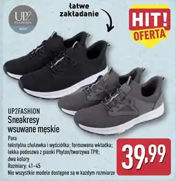ALDI UP2FASHION Sneakresy wsuwane męskie oferta