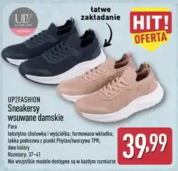 ALDI UP2FASHION Sneakersy wsuwane damskie oferta