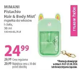 Hebe MIMANI Pistachio Hair & Body Mist oferta