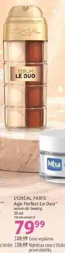 Hebe L'oréal paris age perfect le duo serum do twarzy oferta