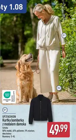 ALDI UP2FASHION Kurtka bomberka z modalem damską oferta