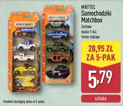ALDI Samochodziki Matchbox oferta