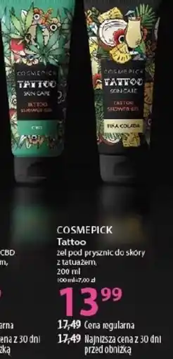 Hebe Cosmepick Tattoo żel pod prysznic do skóry z tatuażem oferta