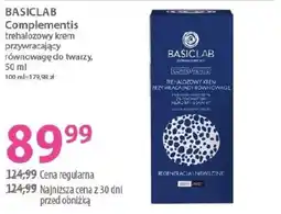Hebe BASICLAB Complementis trehalozowy krem przywracający równowagę do twarzy oferta