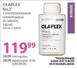 Hebe OLAPLEX No.3 3-minutowa kuracja rekonstruująca do włosów oferta
