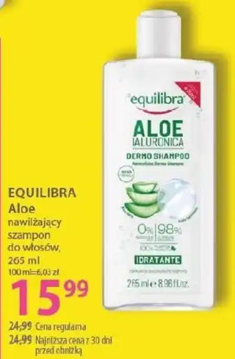 Hebe Equilibra Aloe nawilżający szampon do włosów oferta
