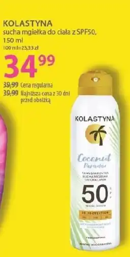 Hebe KOLASTYNA sucha mgiełka do ciała oferta