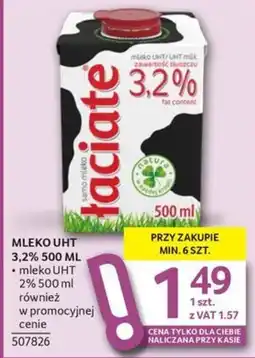 Selgros Mleko UHT Łaciate oferta