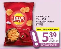 Selgros Chipsy Lay's oferta
