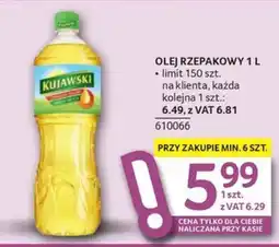 Selgros Olej rzepakowy Kujawski oferta