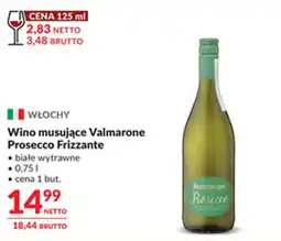 Makro Wino musujące Valmarone Prosecco Frizzante oferta