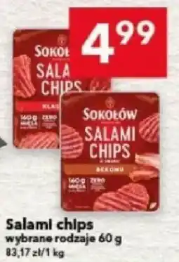 Lewiatan Salami chips oferta