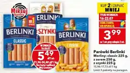 Lewiatan Parówki Berlinki Morliny oferta