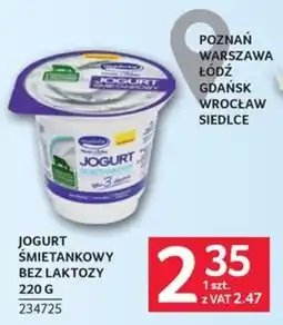 Selgros Jogurt Śmietankowy bez laktozy oferta