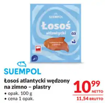 Łosoś atlantycki wędzony - plastry