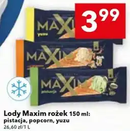 Lewiatan Lody Maxim rożek oferta